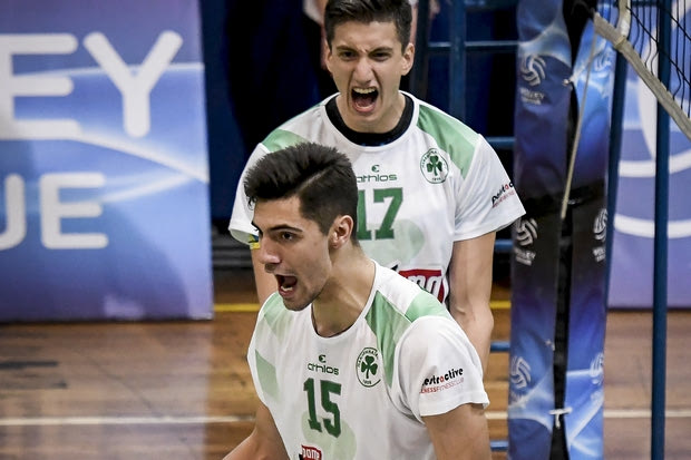 Volleyleague ανδρών: Βήμα τετράδας για τον Παναθηναϊκό, 3-2 τον Φοίνικα