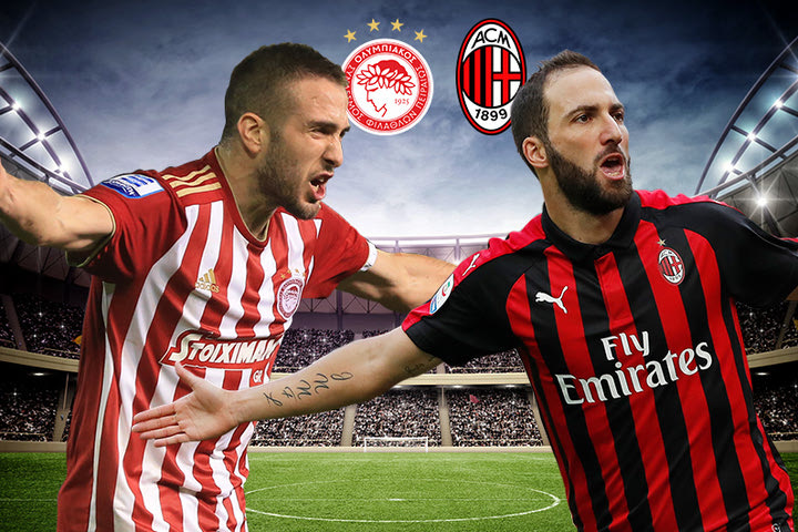 LIVE: Ολυμπιακός – Μίλαν 3-1