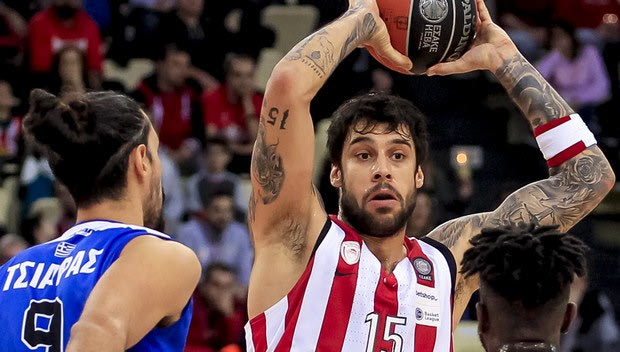 Ολυμπιακός – Κύμη 92-69: Καλή προπόνηση πριν από την Μπαρτσελόνα