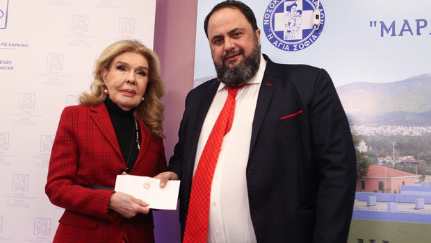 Ολυμπιακός: Επίσκεψη στο ίδρυμα “Ελπίδα” και δωρεά Μαρινάκη