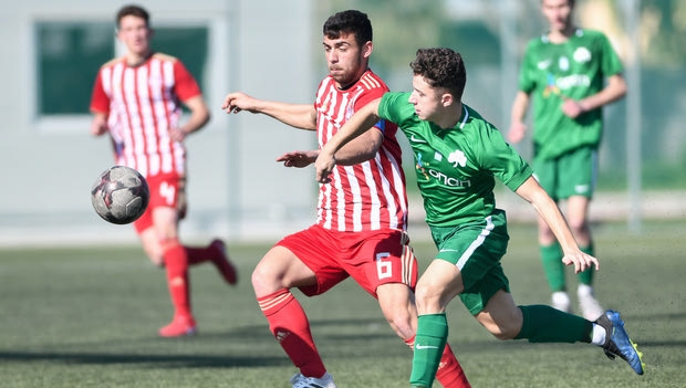 Κ17 Ολυμπιακός – Παναθηναϊκός 1-1: Ισόπαλο το “αιώνιο” ντέρμπι