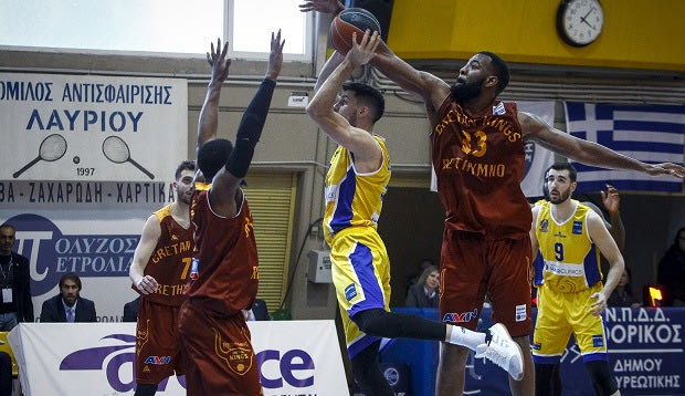 Λαύριο – Ρέθυμνο 93-94: Νίκη-ανάσα για τους Κρητικούς!