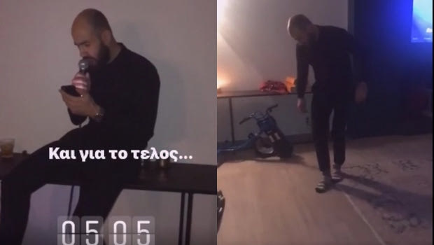 Tα videos του Σπανούλη που χορεύει ζεϊμπέκικο και τραγουδά Καρρά και Σινάτρα!
