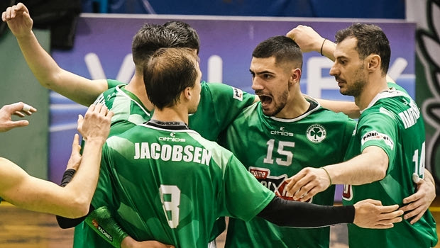 Volleyleague ανδρών: Ο Παναθηναϊκός το ντέρμπι, 3-0 την ΑΕΚ