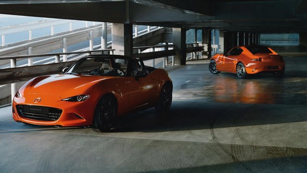 Επετειακή έκδοση Mazda MX-5 αποκλειστικά πορτοκαλί