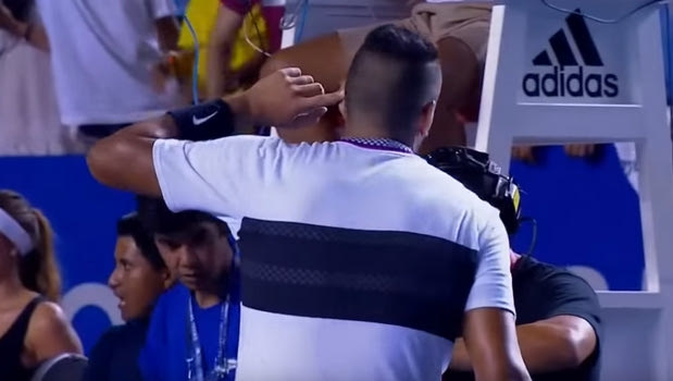 Ο Κύργιος εξόργισε τον Ναδάλ