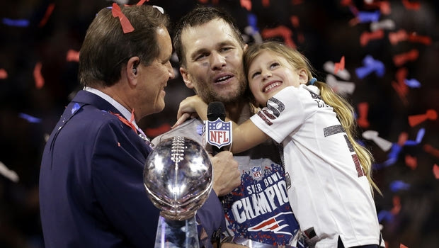 53o Super Bowl: Έκλεψε την παράσταση η κόρη του Τομ Μπρέιντι
