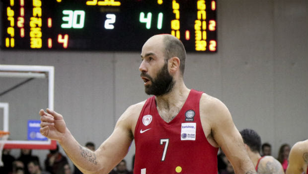 Ολυμπιακός: Πέμπτος σε συμμετοχές ο Σπανούλης