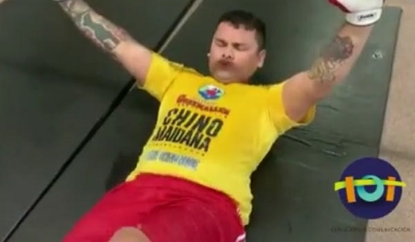 Μπήκε στις προπονήσεις ο Maidana για να χάσει τα περιττά κιλά!
