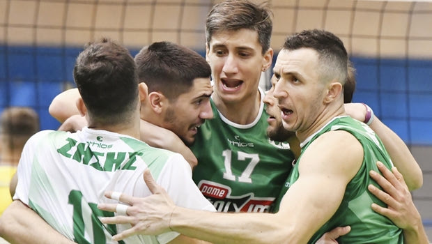 Volleyleague Ανδρών: Άλμα για την τρίτη θέση ο Παναθηναϊκός
