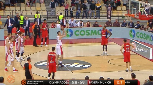 Ολυμπιακός – Μπάγερν Μονάχου: Τα highlights και ο πρώτος πόντος του Ποκουσέβσκι