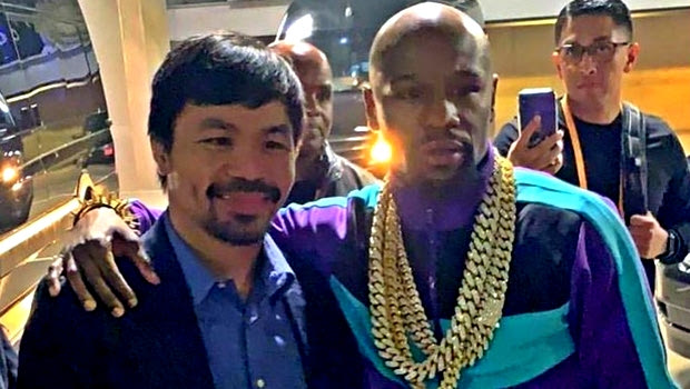 Φήμες για νέο αγώνα Pacquiao – Mayweather μετά τη συνάντησή τους