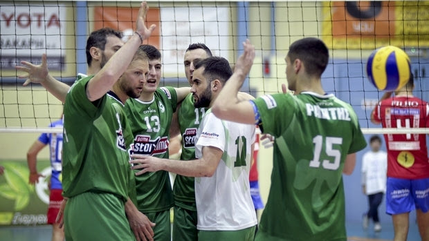 Volleyleague Ανδρών: Διπλό τριάδας για τον Παναθηναϊκό στη Σύρο