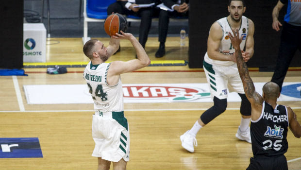 Παναθηναϊκός – ΠΑΟΚ 89-51: Πράσινη κυριαρχία