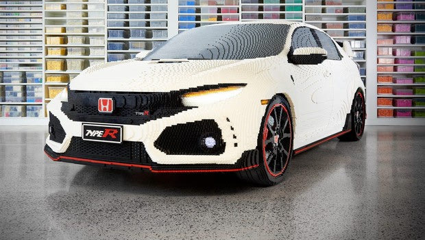 Ένα απίστευτο Civic Type R κανονικών διατάσεων από LEGO