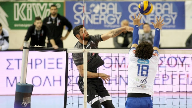 Volleyleague ανδρών: Στα ημιτελικά ο ΠΑΟΚ, 3-0 σετ τον Ηρακλή