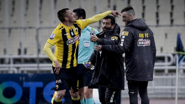 ΑΕΚ – Λαμία 2-0: Το γκολ του Κρίστιτσιτς στις καθυστερήσεις