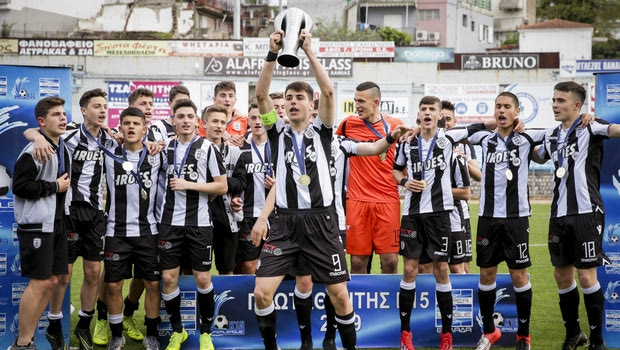 Κ15 ΠΑΟΚ – Άρης 3-1: Αήττητος πρωταθλητής ο Δικέφαλος
