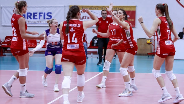 Volleyleague γυναικών: Αγκαλιά με τον τίτλο ο Ολυμπιακός
