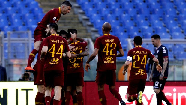 Ρόμα – Κάλιαρι 3-0: Σε τροχιά Champions League