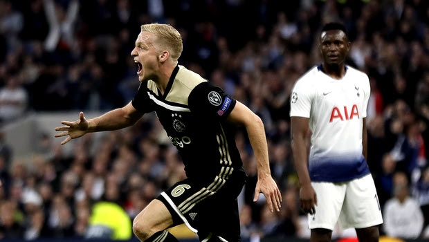 Τότεναμ – Άγιαξ 0-1: Φουλ για τελικό τα “μωρά” του Αίαντα