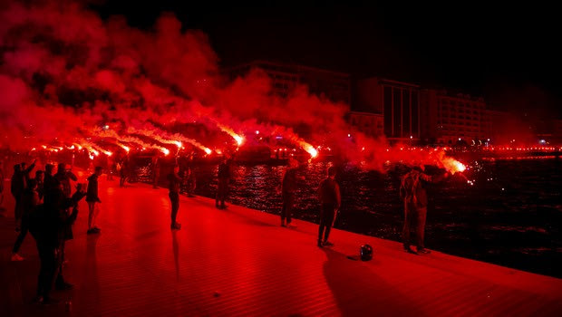 ΠΑΟΚ: Έκαναν τη νύχτα-μέρα οι οπαδοί!