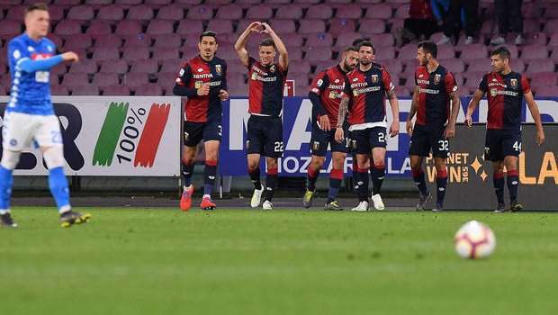 Νάπολι – Τζένοα 1-1: Ένα βαθμό μακριά από τη στέψη η Γιουβέντους