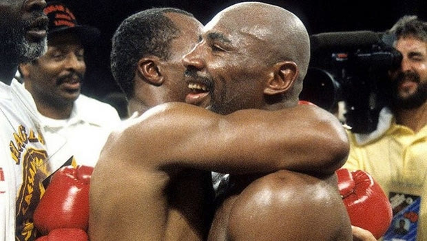 Η συγκλονιστική μάχη του Leonard με τον Hagler κατέληξε σε… σφαγή