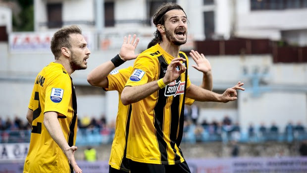 Λαμία – ΑΕΚ: Ο Οικονόμου έκανε το 2-0 για την Ένωση
