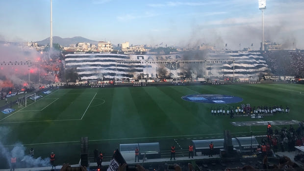 ΠΑΟΚ: Το εντυπωσιακό τεράστιο πανό στην Τούμπα (VIDEO)