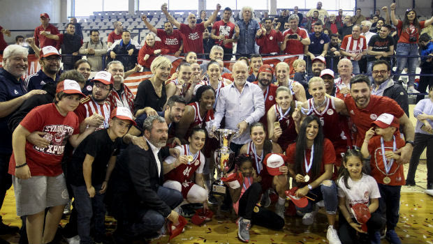 Ολυμπιακός – ΠΑΟΚ 96-39: Τέταρτο σερί νταμπλ