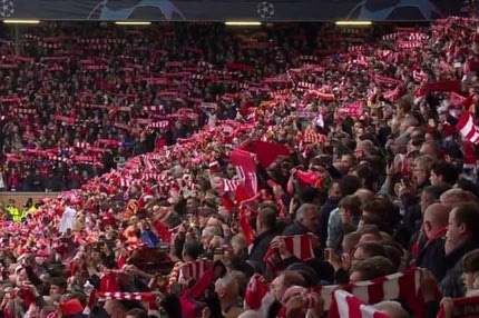 Λίβερπουλ – Μπαρτσελόνα: Ανατριχιαστική ατμόσφαιρα στο Άνφιλντ στο YNWA