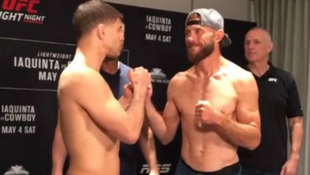 Cerrone vs. Al Iaquinta: Κύριοι στη ζύγιση, κράτησαν τον πόλεμο για το κλουβί