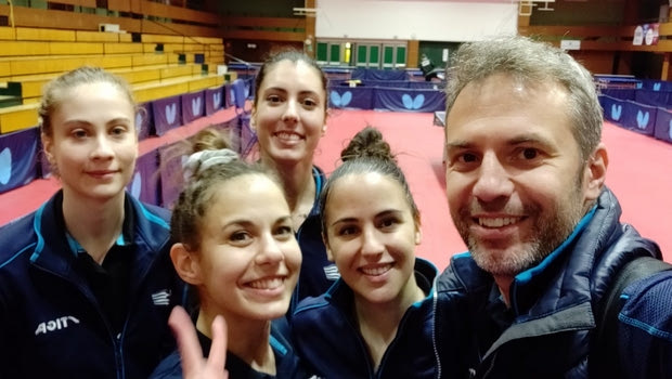 Πινγκ πονγκ: Μεγάλη νίκη η Εθνική γυναικων, 3-2 την Ελβετία