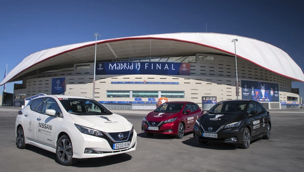 Η Nissan ηλεκτρίζει τον τελικό του UEFA Champions League στη Μαδρίτη