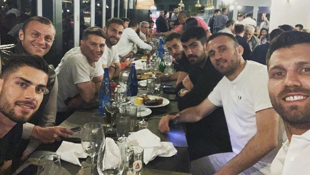 Ολυμπιακός: Video από το οικογενειακό δείπνο των “ερυθρόλευκων”