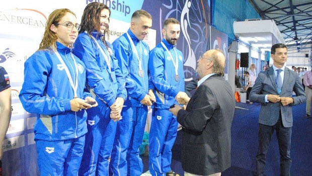 Τεχνική κολύμβηση: Χάλκινο μετάλλιο στα 4Χ100