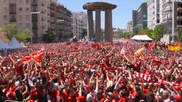 Τότεναμ – Λίβερπουλ: Το “You’ll never walk alone” που ξεσήκωσε όλη τη Μαδρίτη