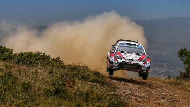 WRC: Κυρίαρχος ο Τάνακ με Toyota Yaris στη Σαρδηνία