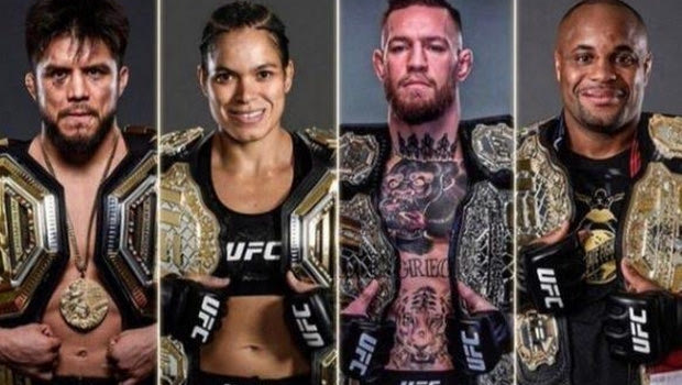 Τέσσερις αθλητές που κράτησαν δύο ζώνες στο UFC