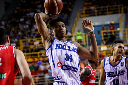 Ελλάδα – Ιράν: Τρομερό κάρφωμα από τον Αντετοκούνμπο!