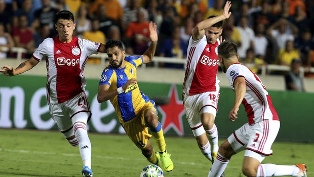 Άγιαξ – ΑΠΟΕΛ: Το 1-0 και το ακυρωθέν γκολ του Χούντελααρ