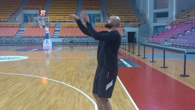 Τρελάθηκαν στην προπόνηση της Εθνικής: “Ποιος είναι αυτός που δεν χανει σουτ;”