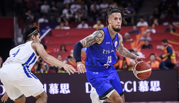 Φιλιππίνες – Ιταλία 62-108: Ακόμα βάζουν τρίποντα οι “ατζούρι”