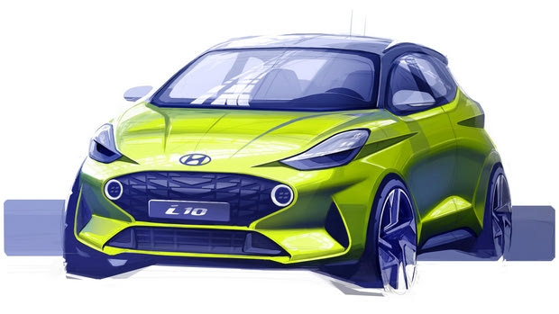 Κάπως έτσι θα είναι το ολοκαίνουργιο Hyundai i10