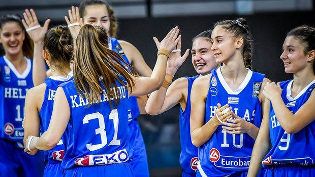 EuroBasket Κορασίδων: Στη δωδέκατη θέση η Ελλάδα