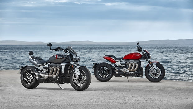Ιδού οι νέες Triumph Rocket 3 R και GT