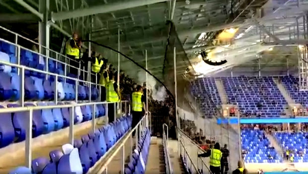 ΠΑΟΚ: Ένταση με οπαδούς του Δικεφάλου και δακρυγόνα στην Μπρατισλάβα