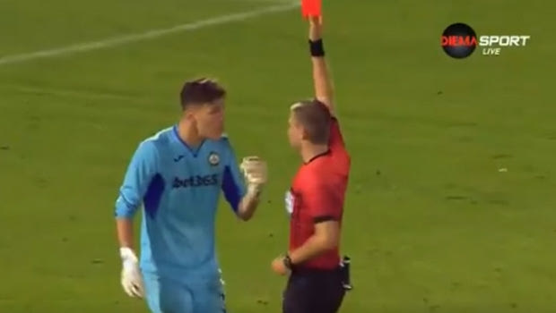 VIDEO: Ο Στεργιάκης αποβλήθηκε με απόφαση – σκάνδαλο του διαιτητή