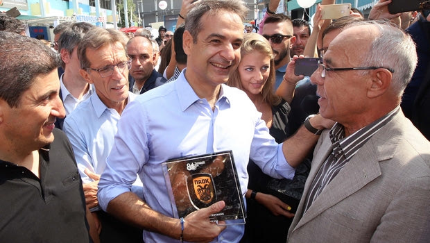 Μητσοτάκης σε Κούδα: “Θα είμαστε κοντά σας για να γίνει το νέο γήπεδο του ΠΑΟΚ”
